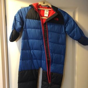 Boys North Face snow suit